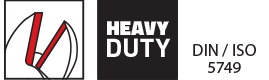 DIN ISO 5749 Zijkniptangen heavy duty