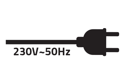 230V - 50Hz icoon