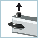 Snijwielvervanging zonder gereedschap